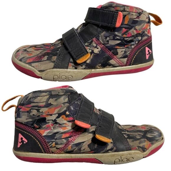 Plae Girls Sneakers Size 1 Max Deep Space Purple Summer - Picture 1 of 10